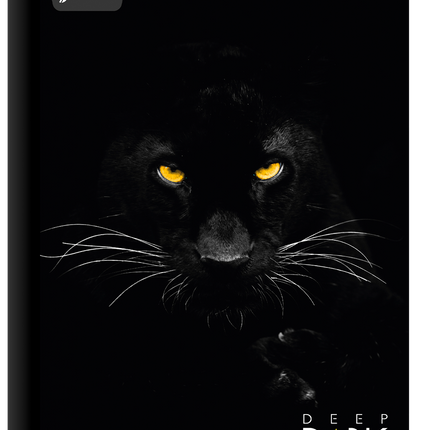 Libreta. Deep dark cosida 100h linea