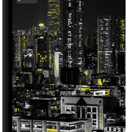 Libreta. Deep dark cosida 100h linea