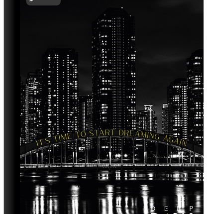 Libreta. Deep dark cosida 100h linea