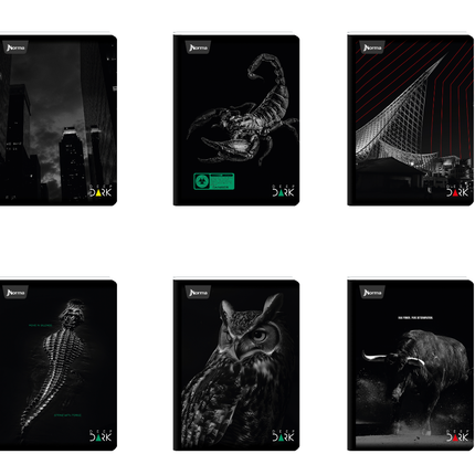 LIBRETA. DEEP DARK COSIDA 100H LINEA