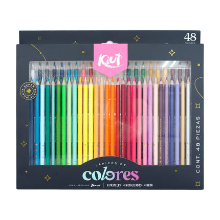 COLORES. KIUT 48 COLORES