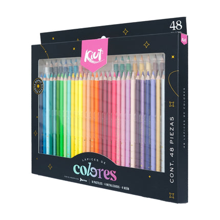 COLORES. KIUT 48 COLORES