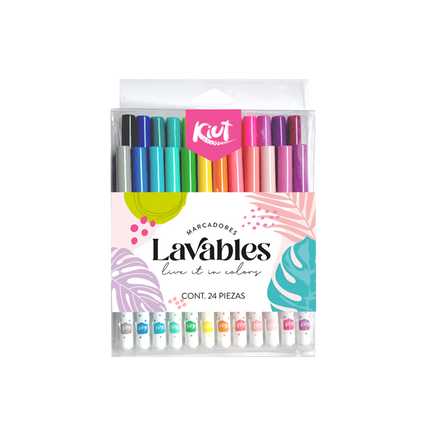 Marcador. Kiut fineliners paste 6 piezas