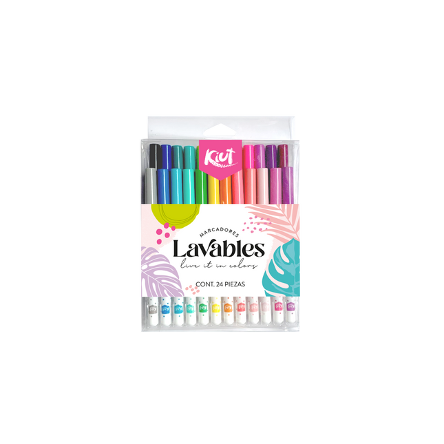 MARCADORES. KIUT FINELINERS PASTE 6 PIEZAS