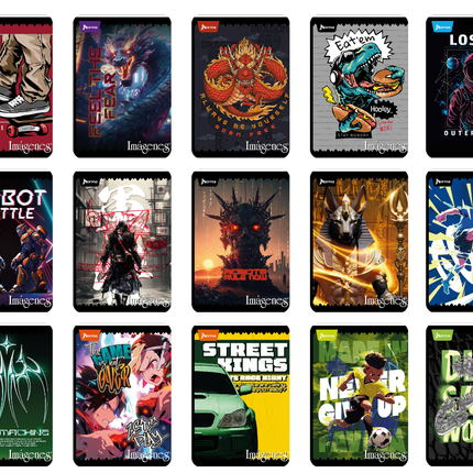 LIBRETA. IMAGENES DOBLE LINEA 100H