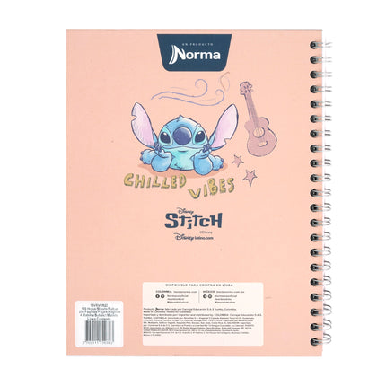 LIBRETA. STITCH ARGOLLADA MED 105H