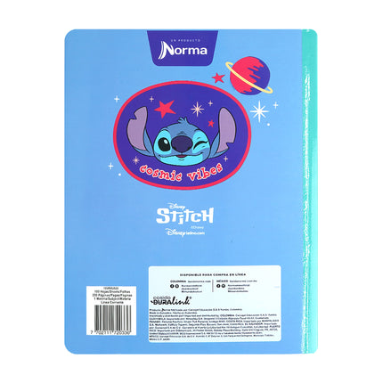 LIBRETA. STITCH DOBLE LINEA 100H