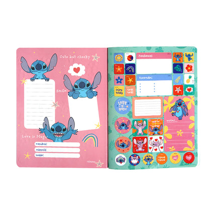 LIBRETA. STITCH DOBLE LINEA 100H