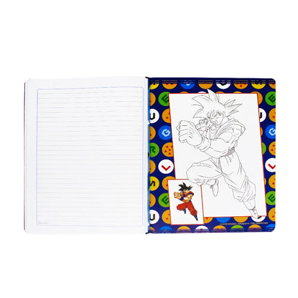 LIBRETA. DRAGON BALL DOBLE LINEA 100H