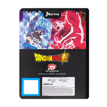 LIBRETA. DRAGON BALL DOBLE LINEA 100H