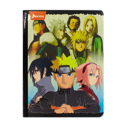 LIBRETA. NARUTO DOBLE LINEA 100H