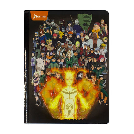 LIBRETA. NARUTO DOBLE LINEA 100H