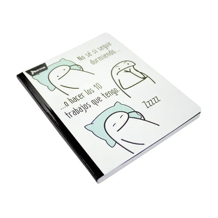 Libreta. Memes doble linea 100h