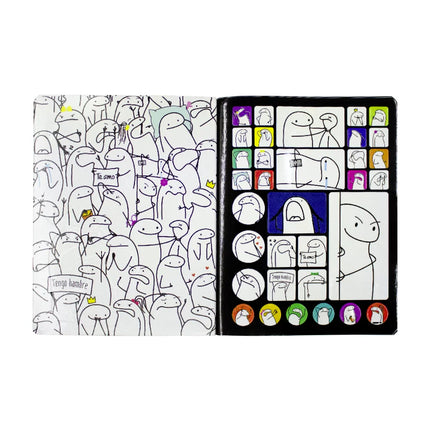 Libreta. Memes doble linea 100h