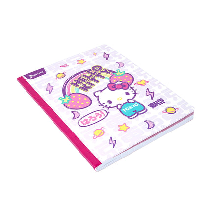 Libreta. Hello kitty cuadriculado 100h