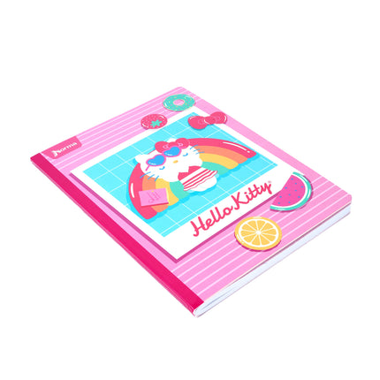 Libreta. Hello kitty cuadriculado 100h