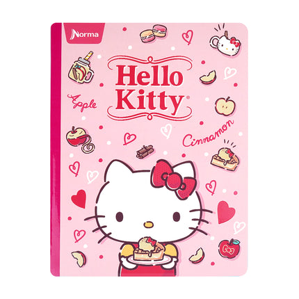 Libreta. Hello kitty cuadriculado 100h