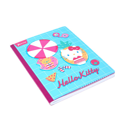 Libreta. Hello kitty cuadriculado 100h