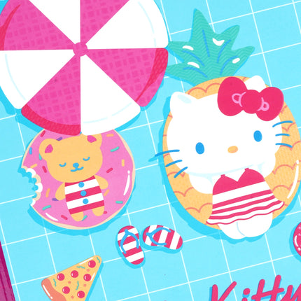 Libreta. Hello kitty cuadriculado 100h