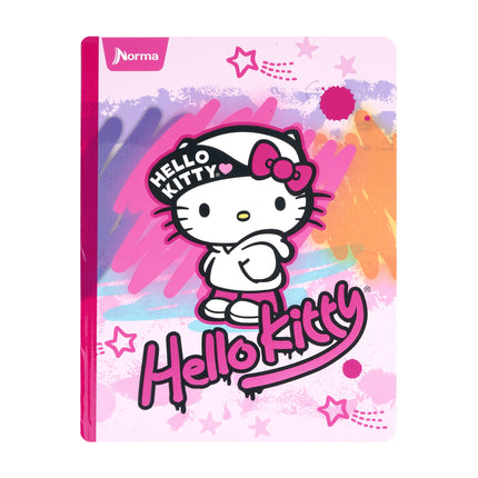 Libreta. Hello kitty cuadriculado 100h