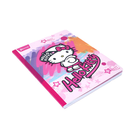 Libreta. Hello kitty cuadriculado 100h