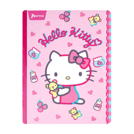 Libreta. Hello kitty cuadriculado 100h
