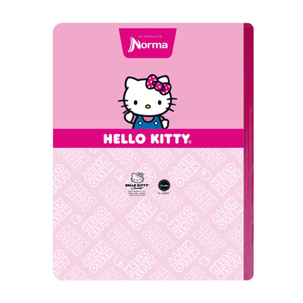Libreta. Hello kitty cuadriculado 100h