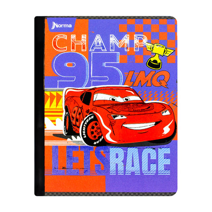 Libreta. Cars cuadriculado 100h