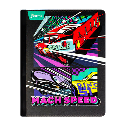 Libreta. Cars cuadriculado 100h