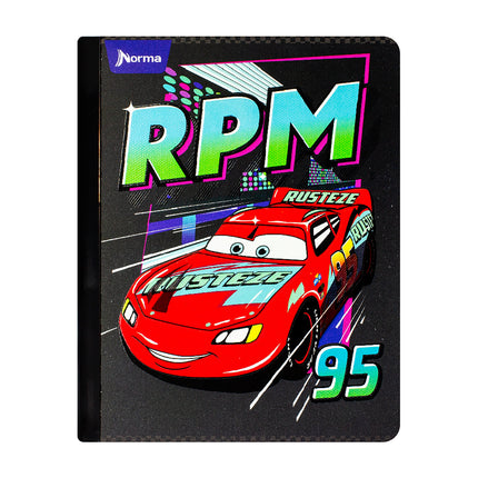 Libreta. Cars cuadriculado 100h