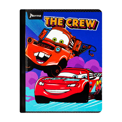 Libreta. Cars cuadriculado 100h