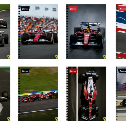 LIBRETA. FERRARI <4MATER.> ARGOLLADA GRD 100H