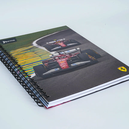 LIBRETA. FERRARI <4MATER.> ARGOLLADA GRD 100H