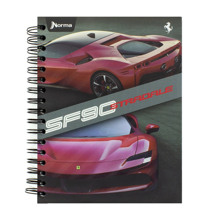 Libreta. Ferrari <6mater.> argollada med 150h
