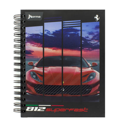 Libreta. Ferrari <6mater.> argollada med 150h