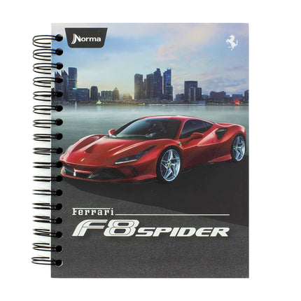 Libreta. Ferrari <6mater.> argollada med 150h
