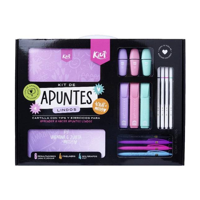 KIT DE APUNTES LINDOS. CARTILLA+RESALT+FINLAN