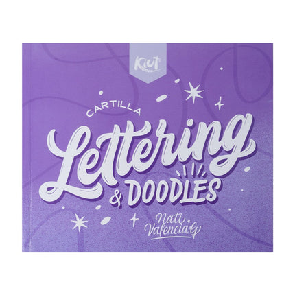 Kit de lettering. Cartilla+30 marcadores
