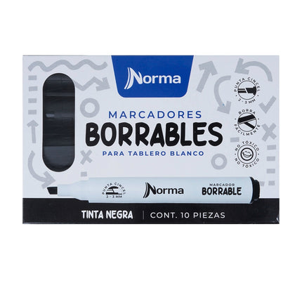 MARCADOR. NORMA BORRABLE NORMA X10