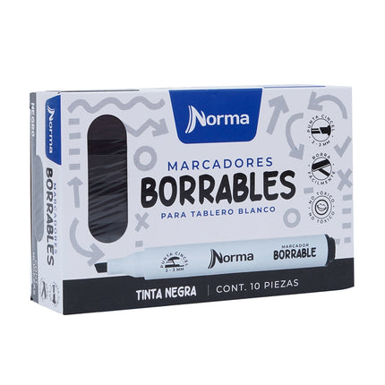 MARCADOR. NORMA BORRABLE NORMA X10