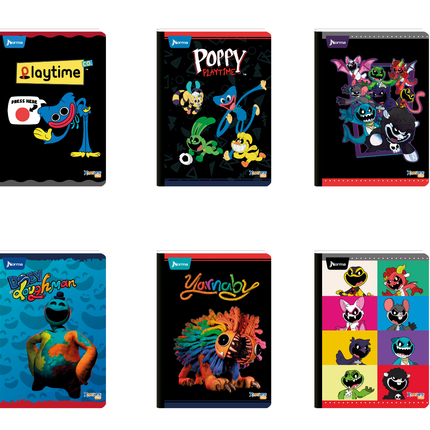 LIBRETA. POPPY PLAYTIME UNA LINEA 100H