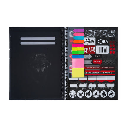 LIBRETA. DEEP DARK <6MATER.> ARGOLLADA GDE