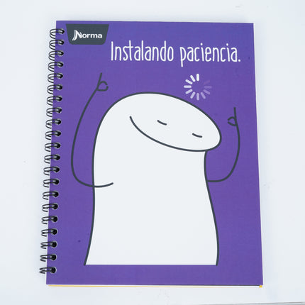 Libreta. Memes <4mater.> argollada grd 100h