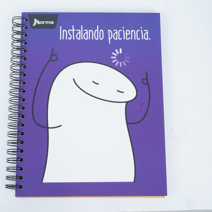 Libreta. Memes <6mater.> argollada grd 150h