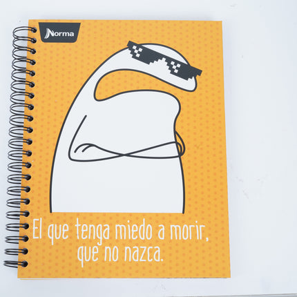 Libreta. Memes <6mater.> argollada grd 150h