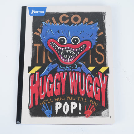 Libreta. Poppy Play Time una línea 100 hojas