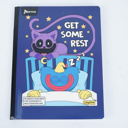 Libreta. Poppy Play Time una línea 100 hojas