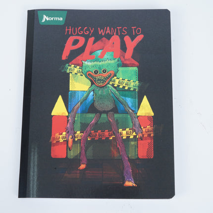 Libreta. Poppy Play Time una línea 100 hojas