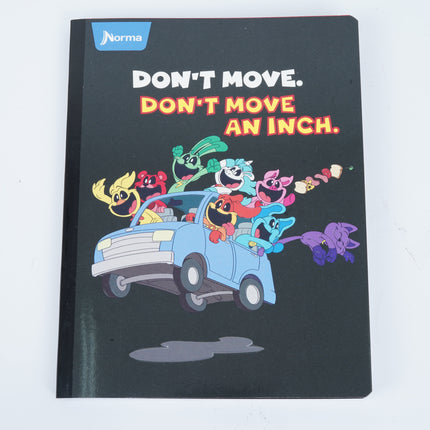 Libreta. Poppy Play Time una línea 100 hojas