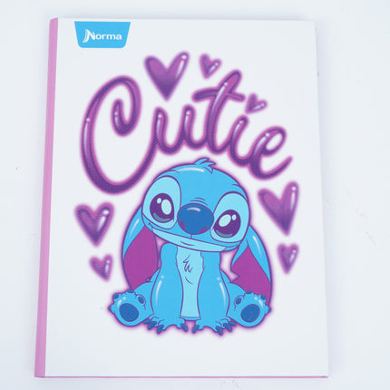 Libreta. Stitch Durabook 90 hojas una línea